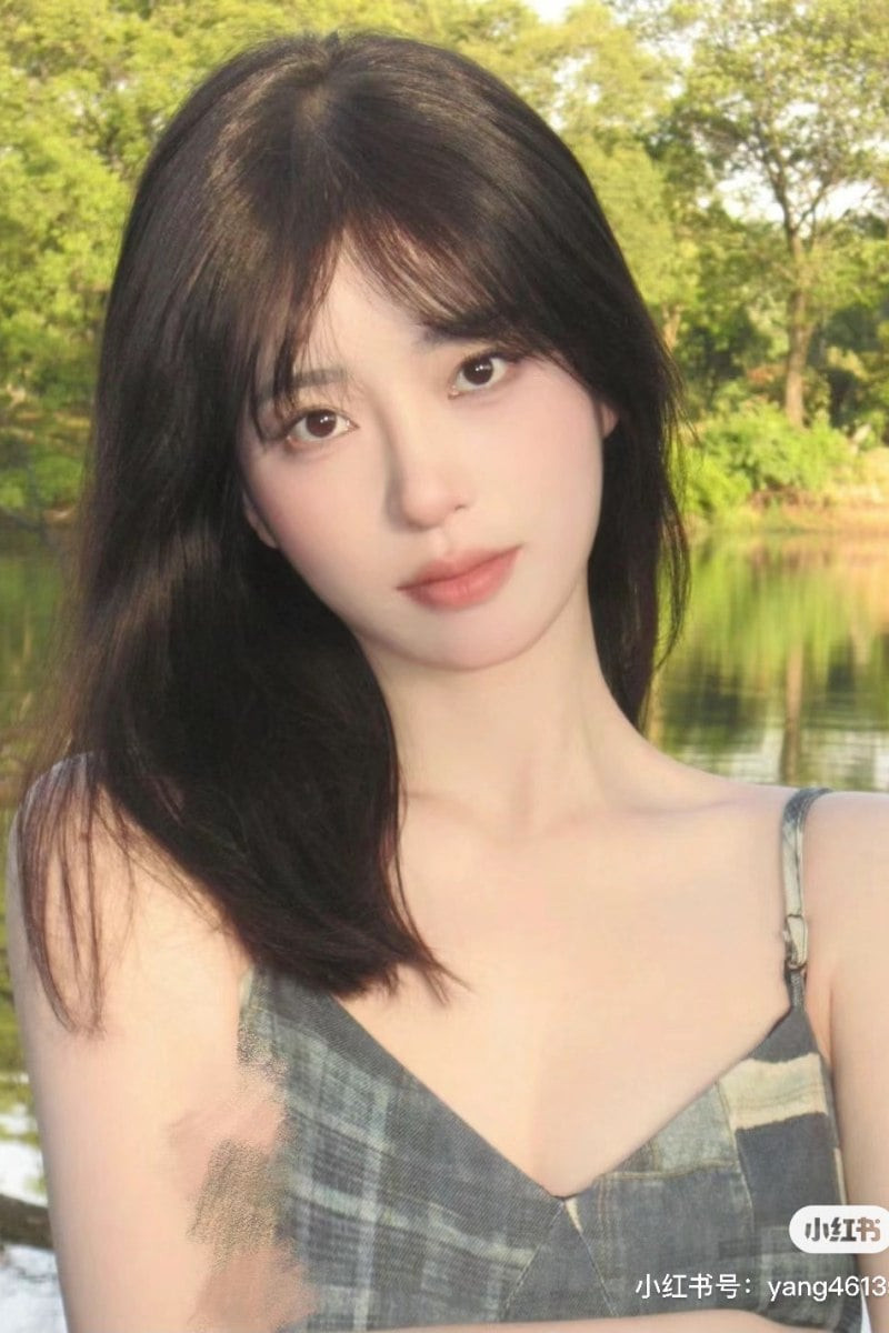 kiểu tóc dài ngang vai