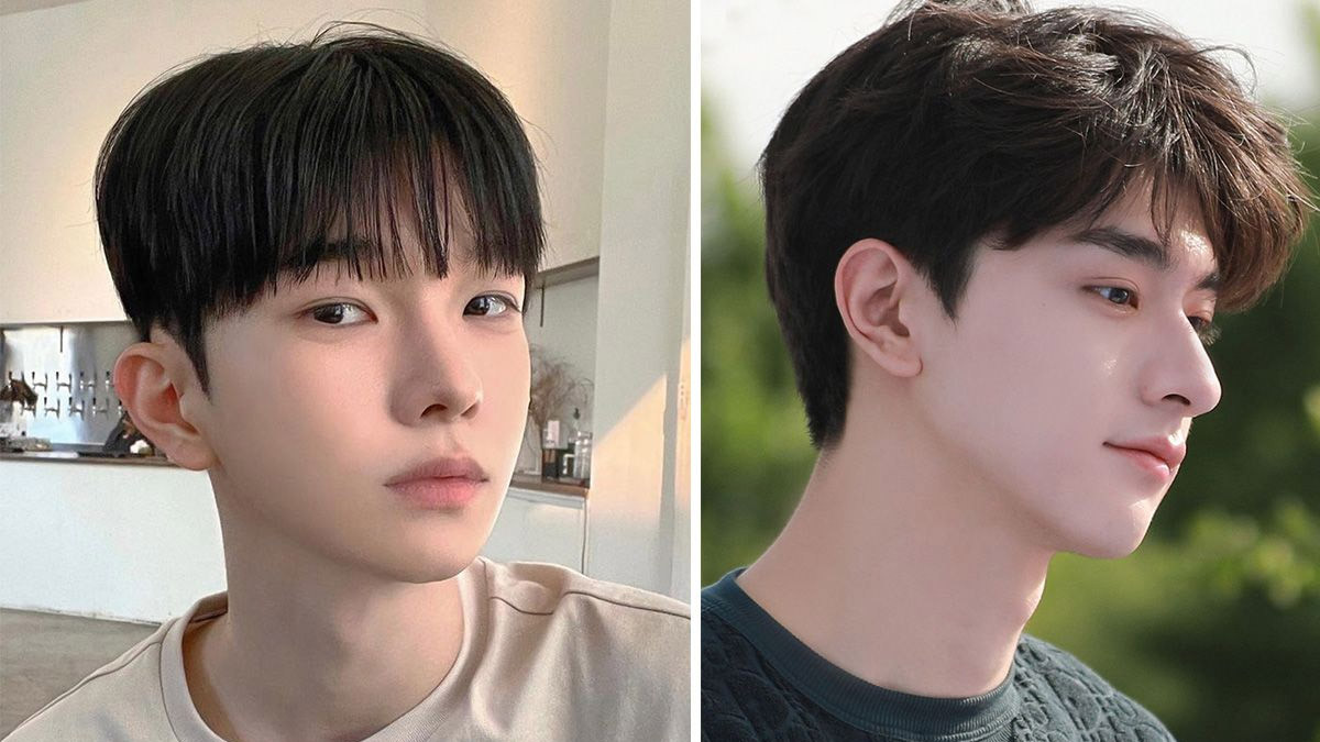 Kiểu tóc để mái nam không uốn