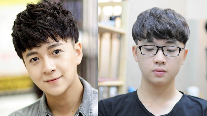 Kiểu tóc đẹp cho tóc xoăn tự nhiên nam gợn sóng kiểu Pháp