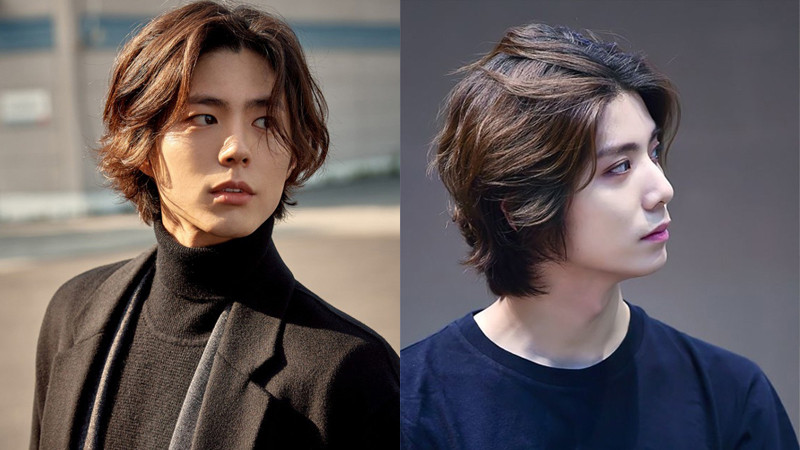 Kiểu tóc đẹp cho tóc xoăn tự nhiên nam với tóc dài uốn xoăn