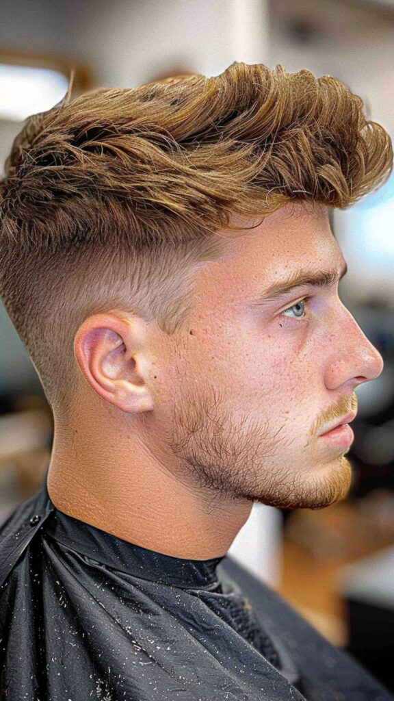 Kiểu tóc Faux Hawk undercut cá tính