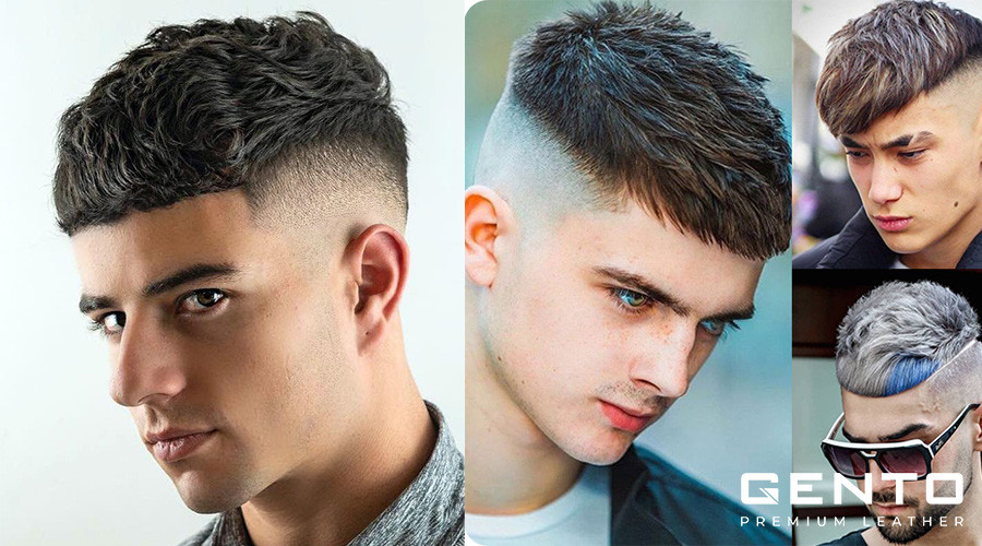 Kiểu tóc French Crop dài textured tạo độ bồng bềnh