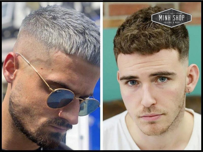 Kiểu tóc French Crop thời thượng cho nam hói đỉnh đầu