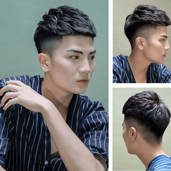 Kiểu tóc giả cua Mohican nam cá tính và mạnh mẽ