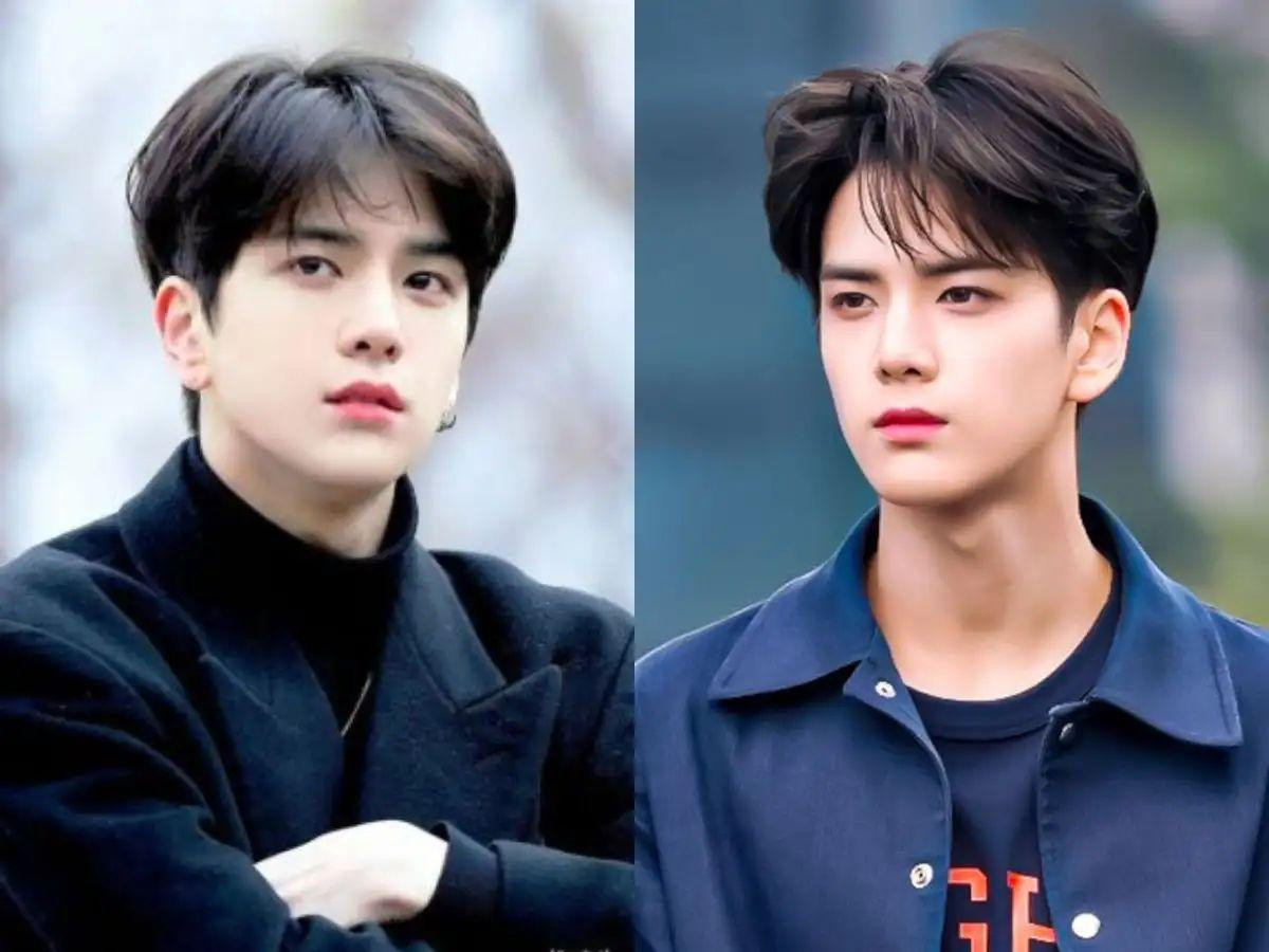 Kiểu tóc hai mái lãng tử cho nam mặt gầy gò má cao