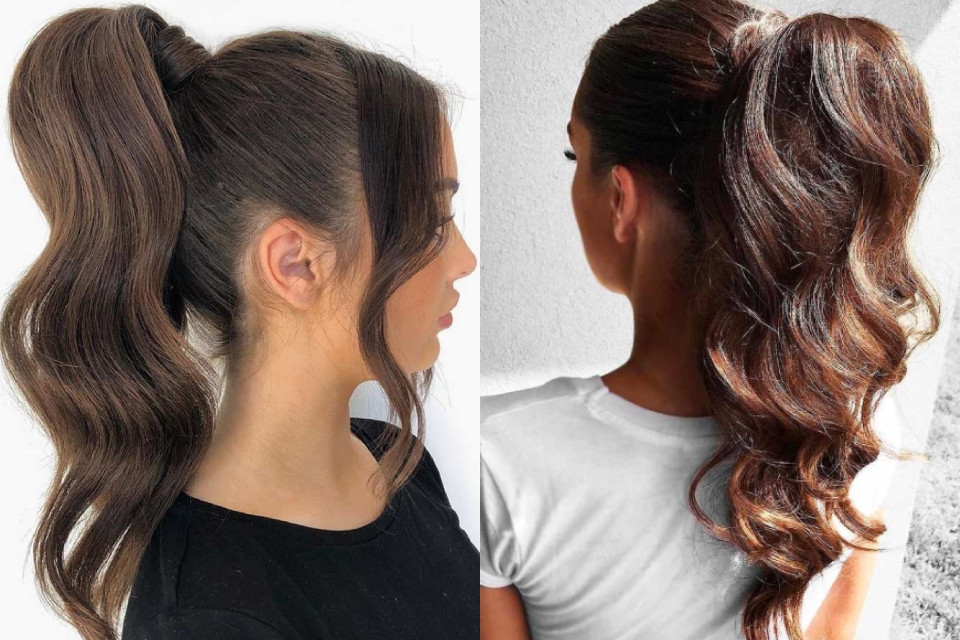Kiểu tóc High Ponytail năng động