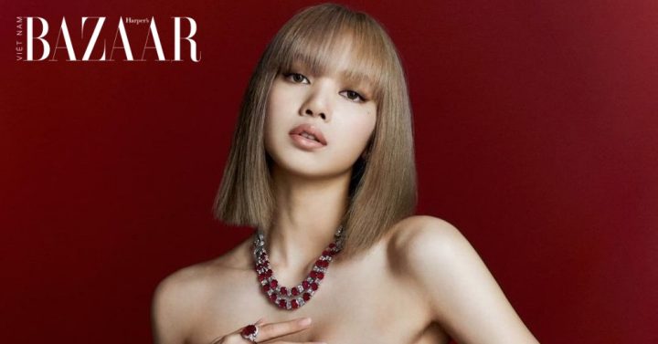 Kiểu tóc layer gợn sóng của Lisa Blackpink phù hợp với người gầy