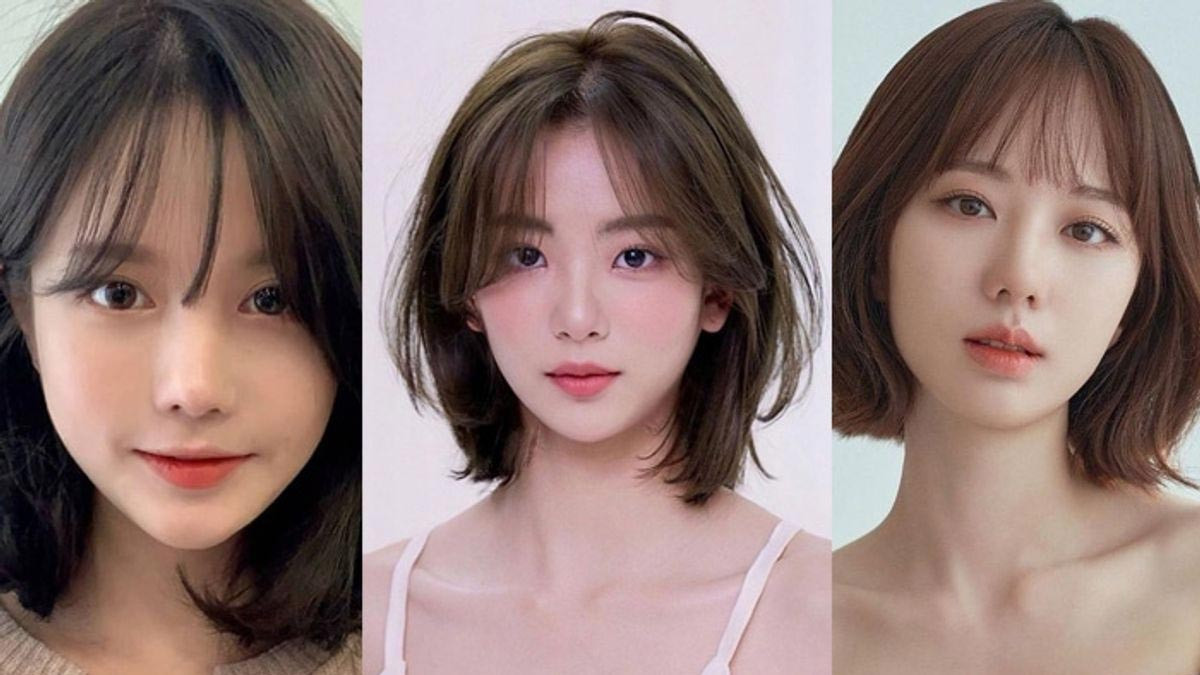 Kiểu tóc layer medium length