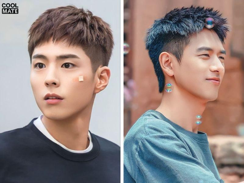 Kiểu tóc layer nam ngắn gọn gàng, mang lại vẻ trẻ trung, năng động cho năm 2024