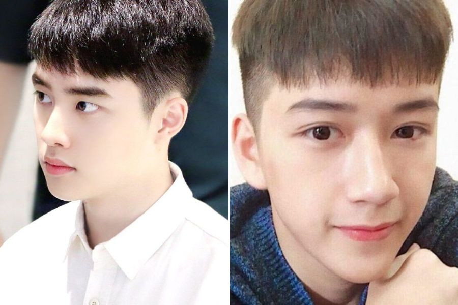 Kiểu tóc layer nam ngắn mái bằng mang vẻ trẻ trung và thời thượng