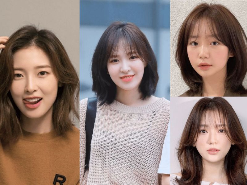 Kiểu tóc layer ngang vai được idol yêu thích