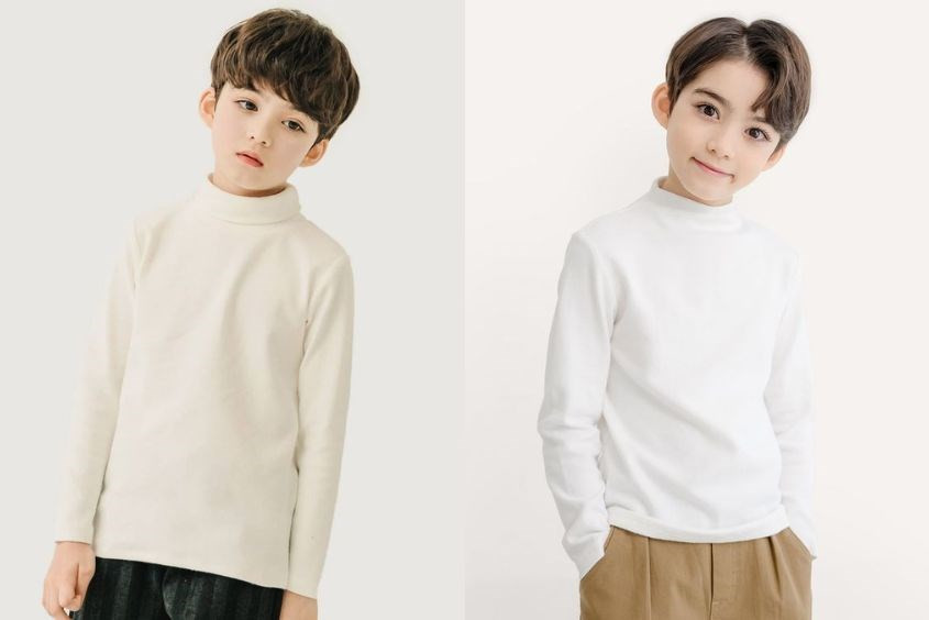 Kiểu tóc layer nhẹ nhàng phù hợp bé trai mặt vuông khi đi học