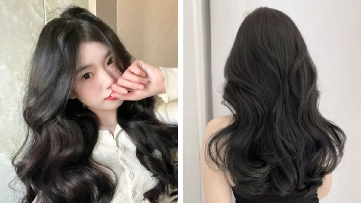 Kiểu tóc layer nữ sóng lơi bồng bềnh tự nhiên