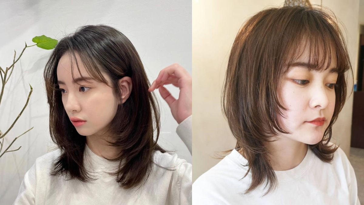 Kiểu tóc layer nữ tầng ngắn tạo độ phồng cho tóc mỏng