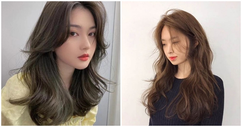 Kiểu tóc layer uốn lơi nhẹ