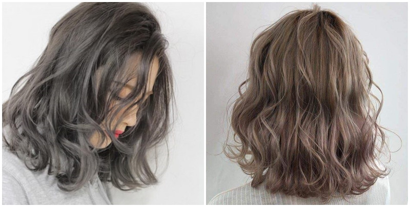 Kiểu tóc layer uốn ngắn