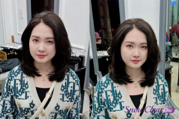 Kiểu tóc lỡ uốn cụp giúp hack tuổi