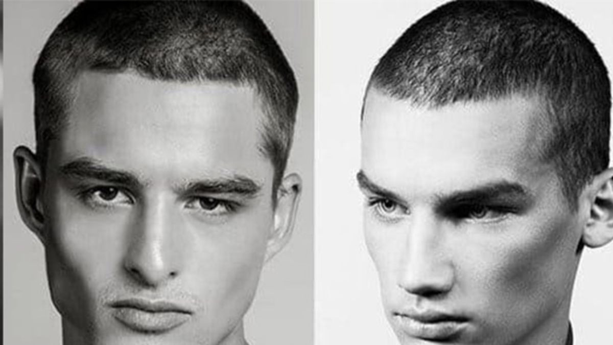 Kiểu tóc Low Fade kết hợp buzzcut thanh lịch