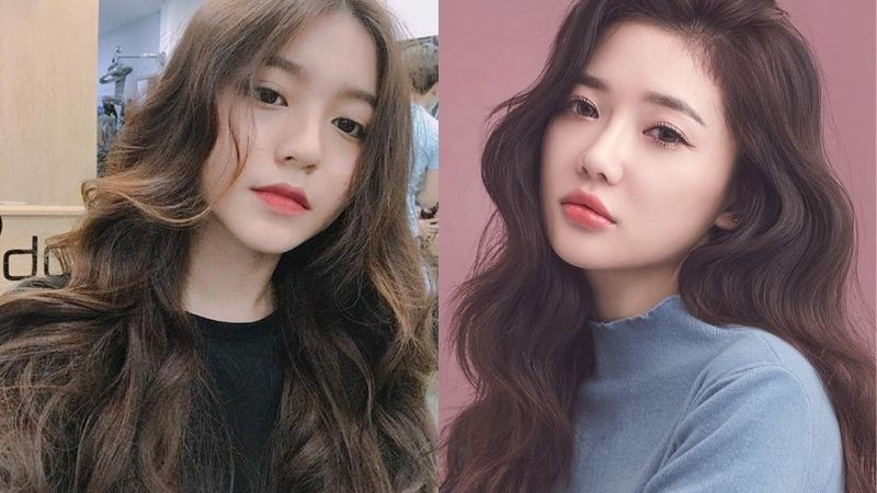 Kiểu tóc mái dài lượn sóng mang phong cách cổ điển