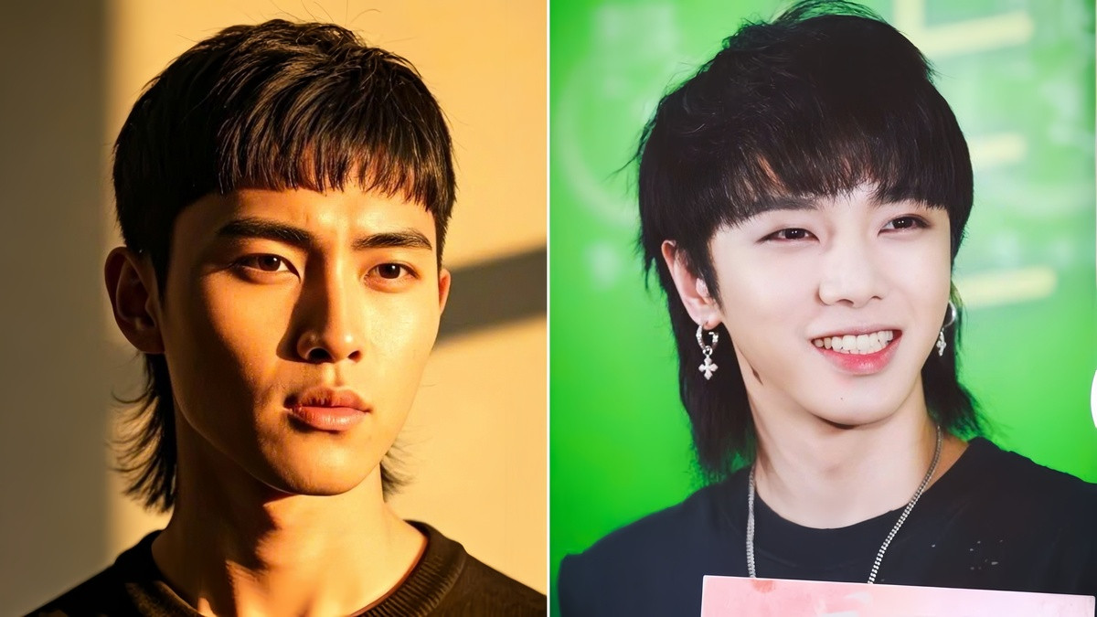 Kiểu tóc mái ngố dáng dài Mullet cho nam phá cách