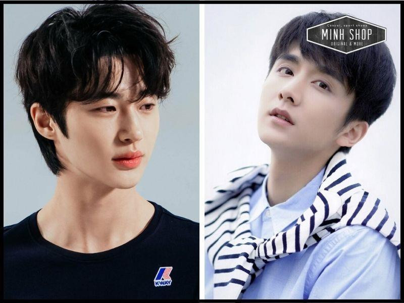 Kiểu tóc mái ngố Hàn Quốc đáng yêu cho nam hói đỉnh đầu