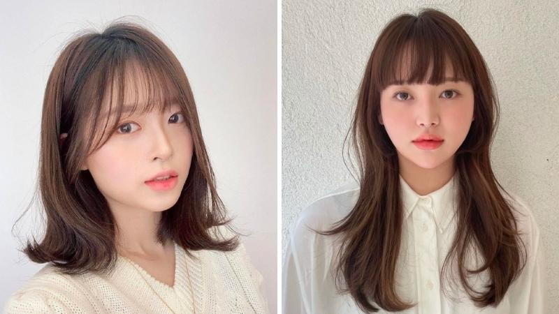 Kiểu tóc mái ngố phù hợp với khuôn mặt nào