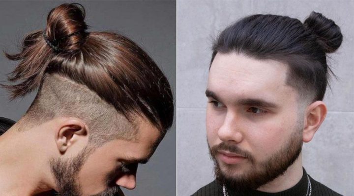 Kiểu Tóc Man Bun Ngắn Phù Hợp Với Khuôn Mặt Vuông