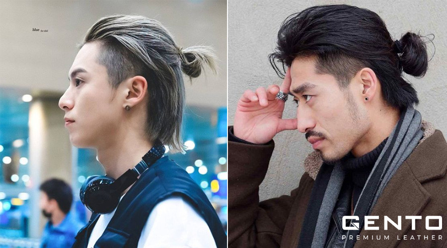 Kiểu tóc manbun mullet kết hợp phong cách cổ điển và hiện đại, năng động cho giới trẻ.