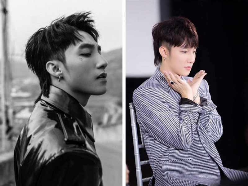 Kiểu tóc Mohican kết hợp gáy vuông mạnh mẽ đầy cá tính