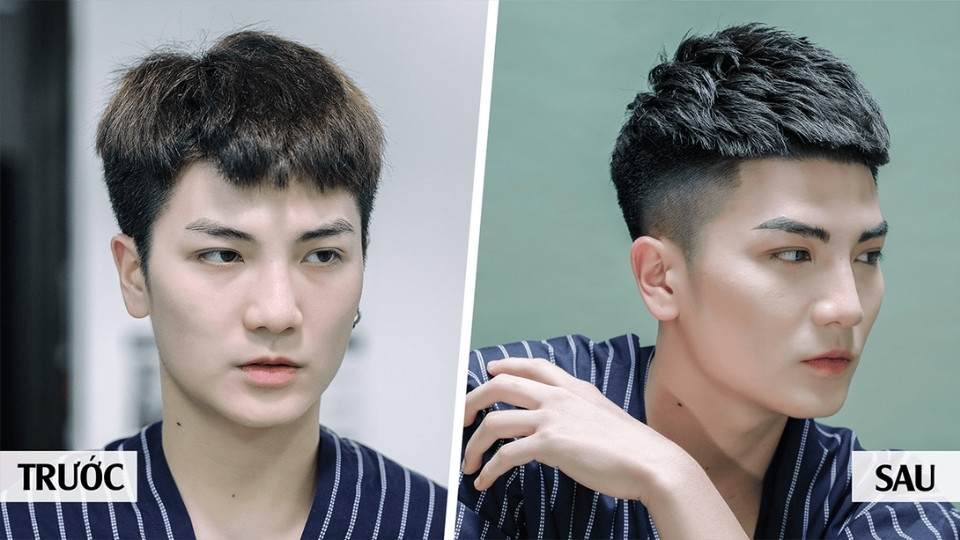 Kiểu tóc Mohican ngắn gọn gàng và hiện đại