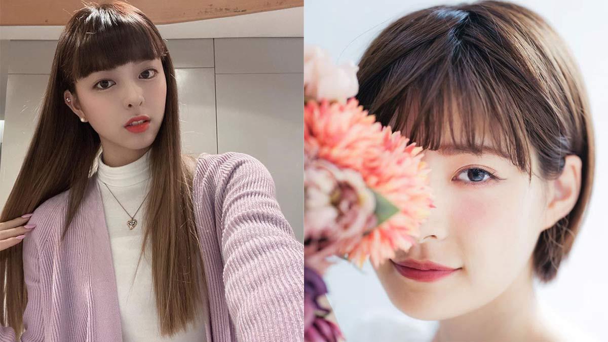 Kiểu tóc mới 2024 nữ mái ngố