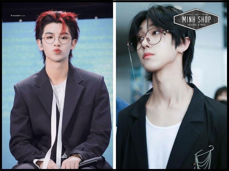 Kiểu tóc Mullet cá tính cho nam giới đeo kính