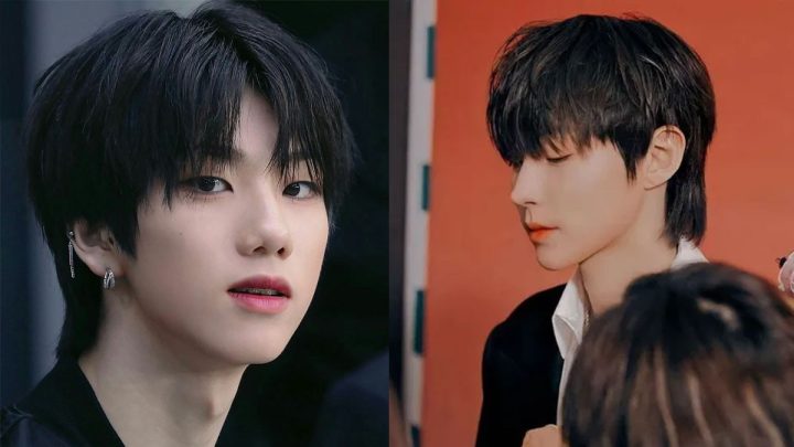 Kiểu tóc mullet đuôi sói nam với phần gáy cắt gọn gàng, thể hiện phong cách trẻ trung và năng động