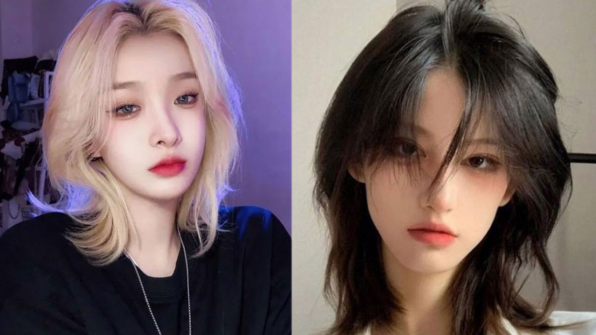 Kiểu tóc mullet đuôi sói nữ ngắn