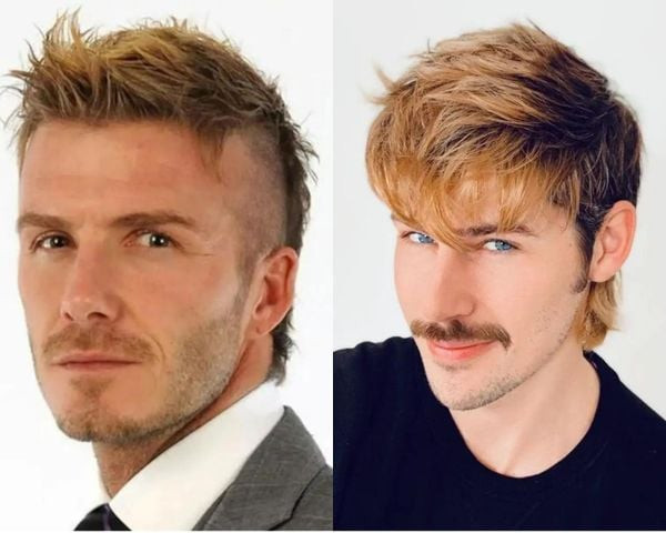 kiểu tóc mullet nam cổ điển