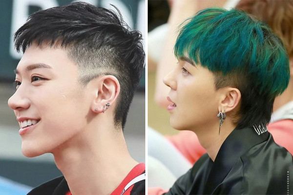 Kiểu tóc mullet nam ngắn