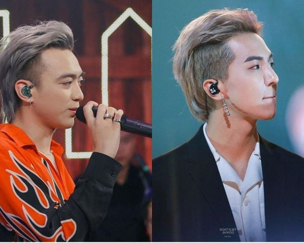 Kiểu tóc mullet vuốt ngược nam