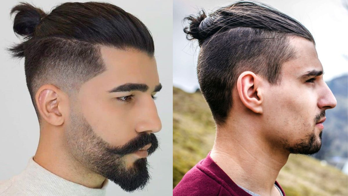 Kiểu tóc nam buộc đẹp High Fade ấn tượng