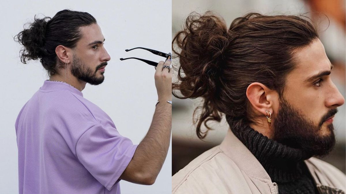 Kiểu tóc nam buộc đẹp Man Bun cá tính