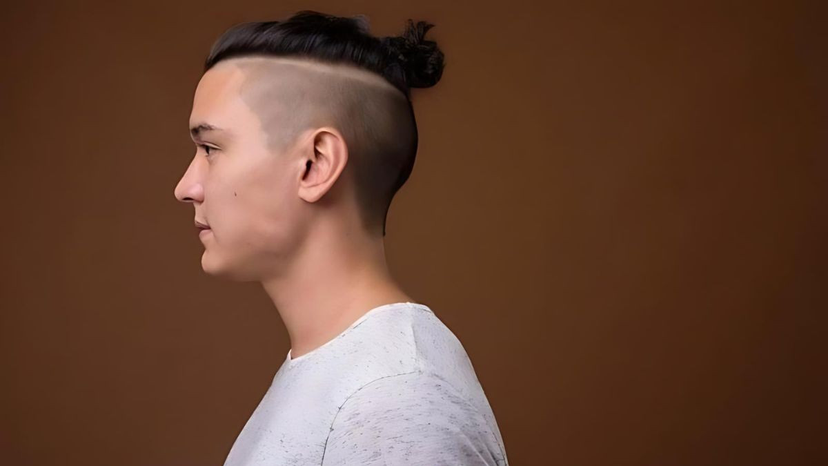 Kiểu tóc nam buộc đẹp Undercut hiện đại