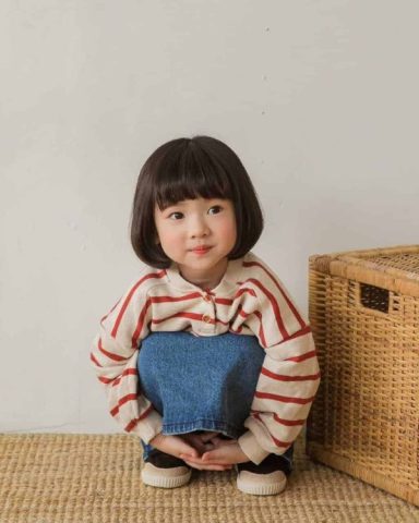 Kiểu tóc nấm dễ thương cho bé gái đáng yêu