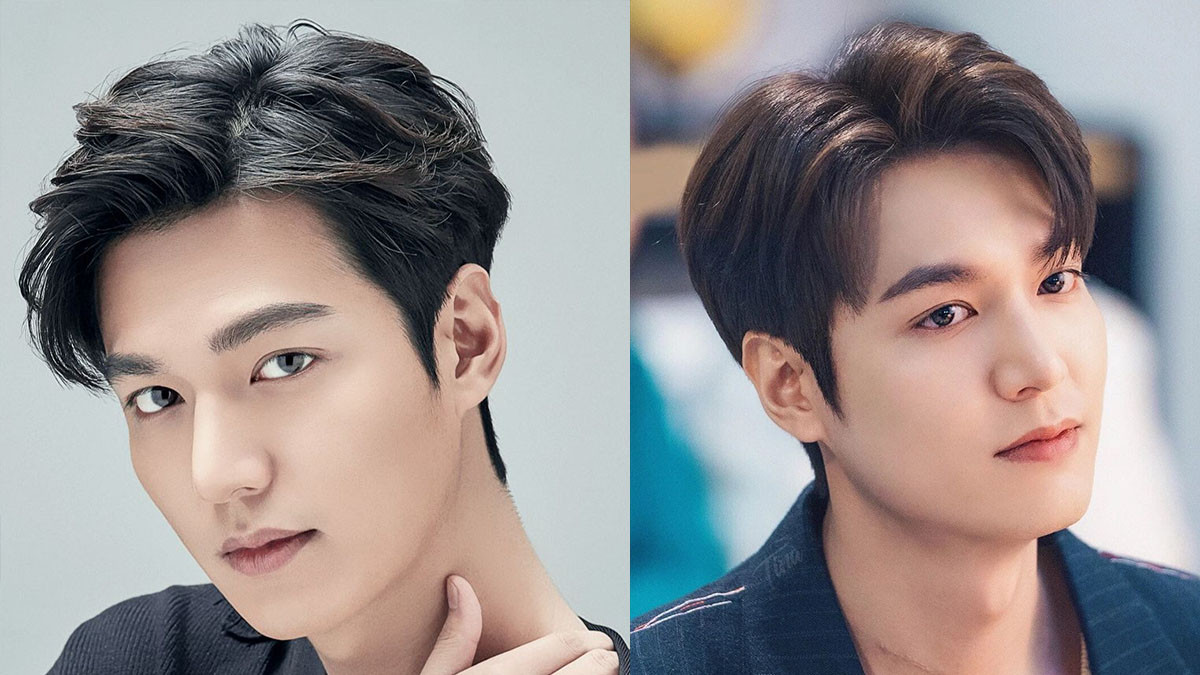 kiểu tóc nam hai mái lấy cảm hứng từ Lee Min Ho