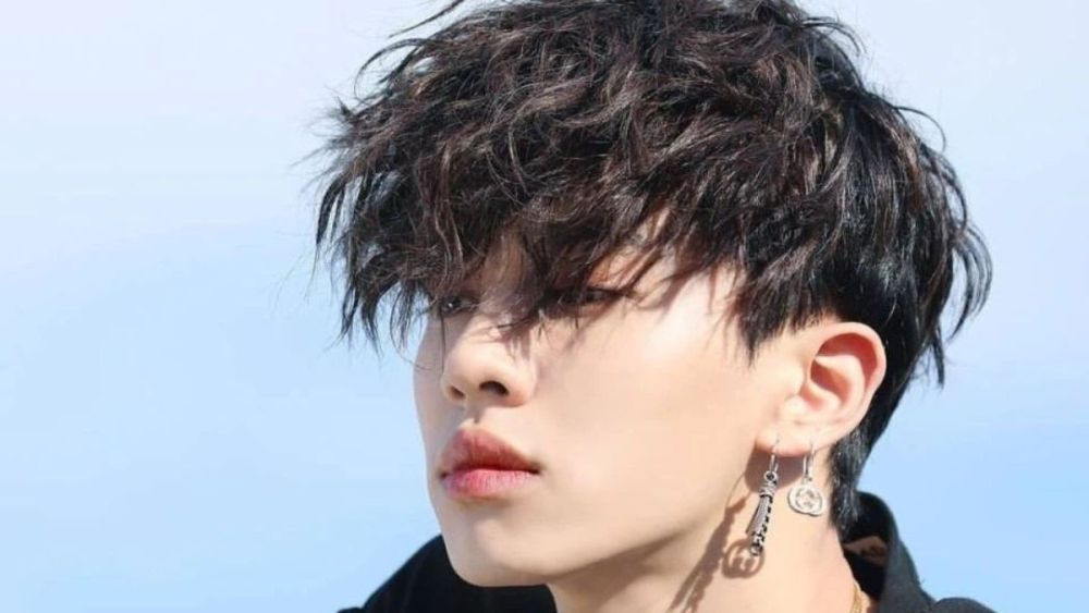 Kiểu tóc nam layer two block cho khuôn mặt tam giác