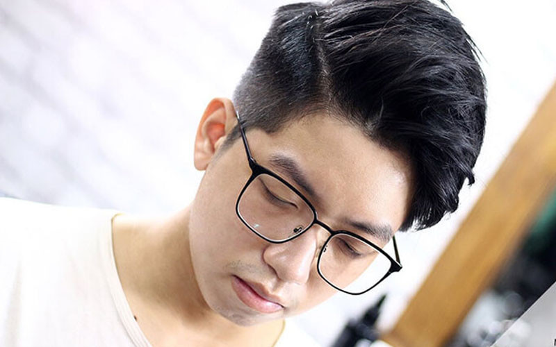 Kiểu tóc nam Short Quiff Fade