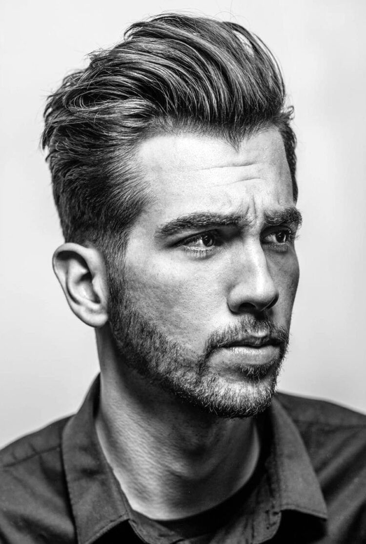 Kiểu tóc nam vuốt ngược Slicked Back phong cách Hipster độc đáo