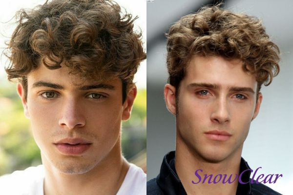 Kiểu tóc nam xoăn messy quiff tự nhiên đầy lãng tử