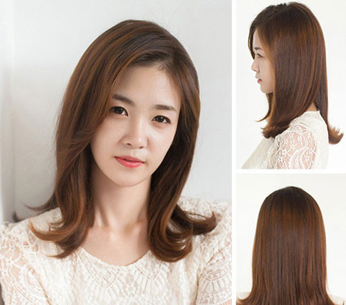 Kiểu tóc ngắn ép phồng với đuôi tóc uốn vểnh ra ngoài cá tính