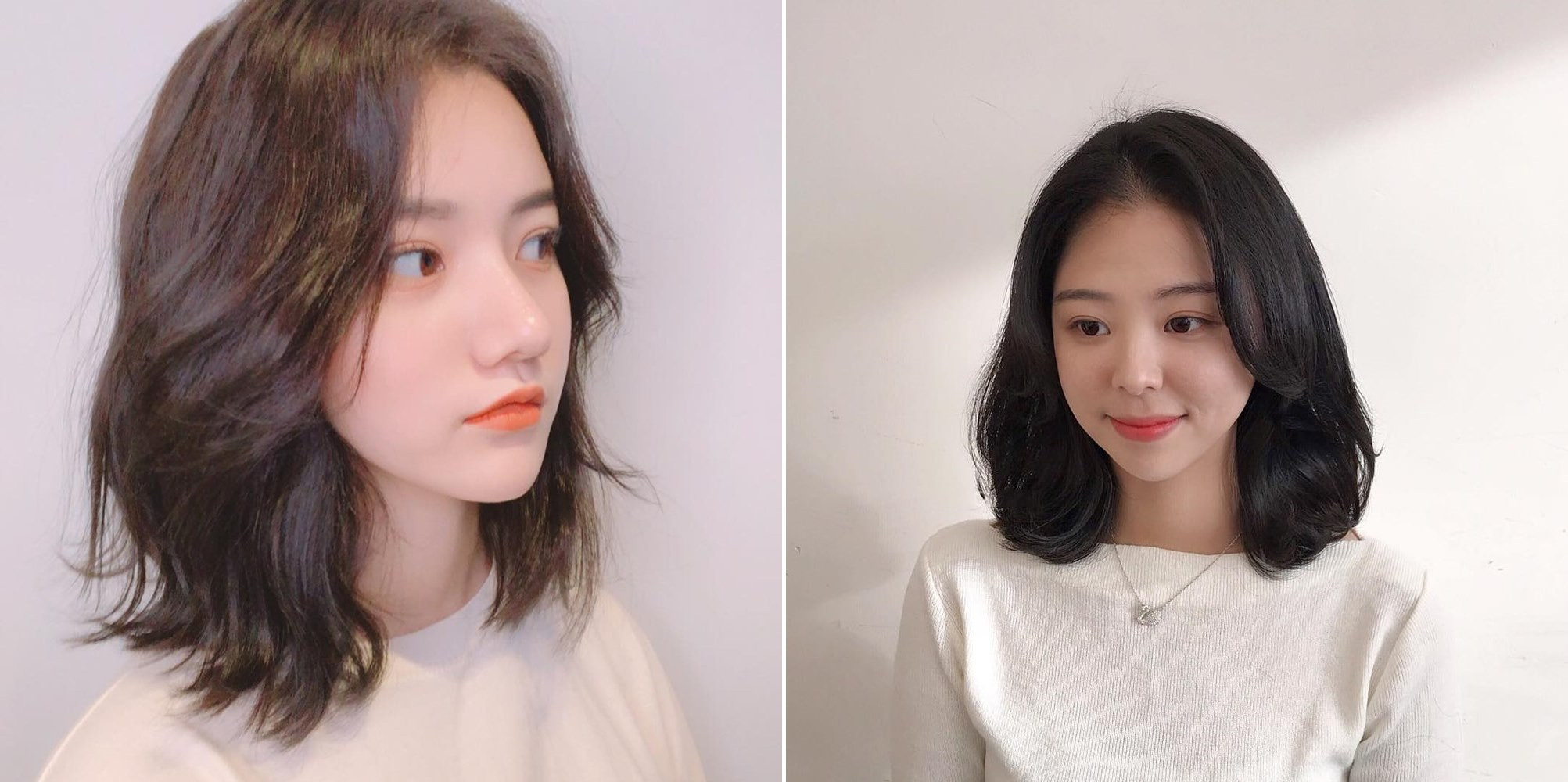 Kiểu tóc ngắn Lob mang đến vẻ thanh lịch cho mặt tròn nữ