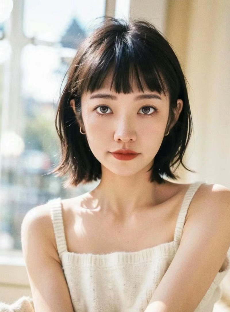 Kiểu tóc ngắn mái Pháp