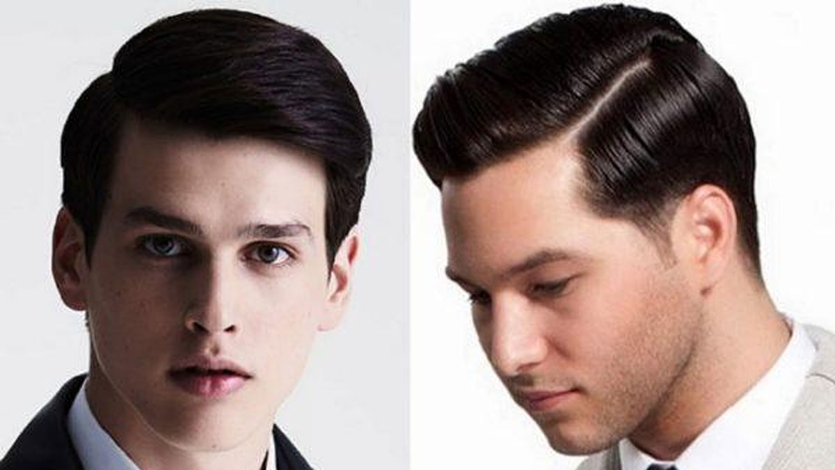 Kiểu tóc ngắn nam mặt tròn cổ điển thanh lịch